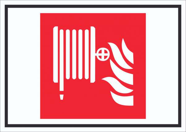 Wandhydrant Symbol Schild