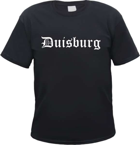 Duisburg Herren T-Shirt - Altdeutsch - Tee Shirt