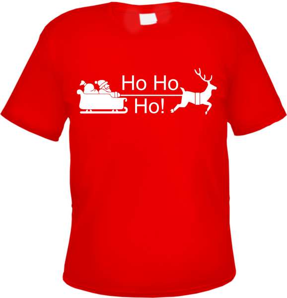 Weihnachten Hohoho Herren T-Shirt - Tee Shirt