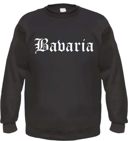 Bavaria Sweatshirt - Altdeutsch - bedruckt - Pullover