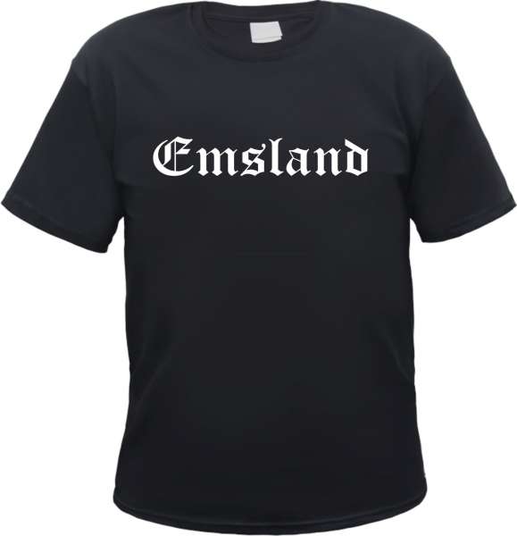 Emsland Herren T-Shirt - Altdeutsch - Tee Shirt