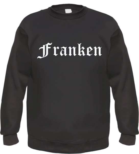 Franken Sweatshirt - Altdeutsch - bedruckt - Pullover