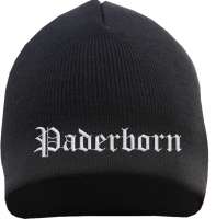 Paderborn Beanie Mütze - Altdeutsch - Bestickt - Strickmütze Wintermütze Paderborn Beanie Mütze - Altdeutsch - Bestickt - Strickmütze Wintermütze