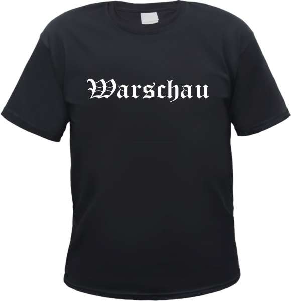 Warschau Herren T-Shirt - Altdeutsch - Tee Shirt